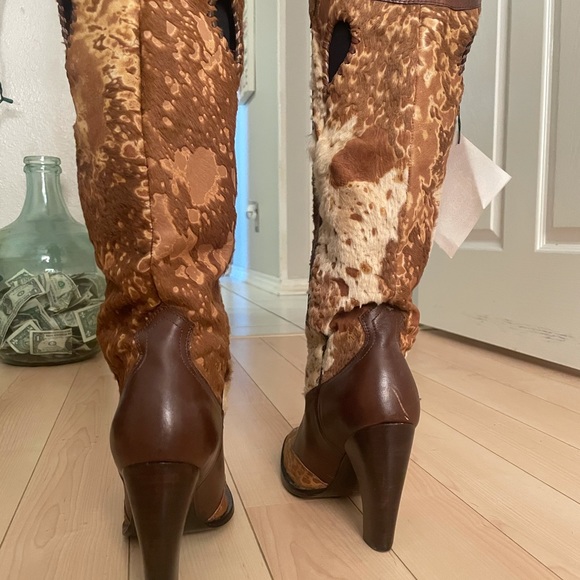Justin cowhide boots - Picture 3 of 12